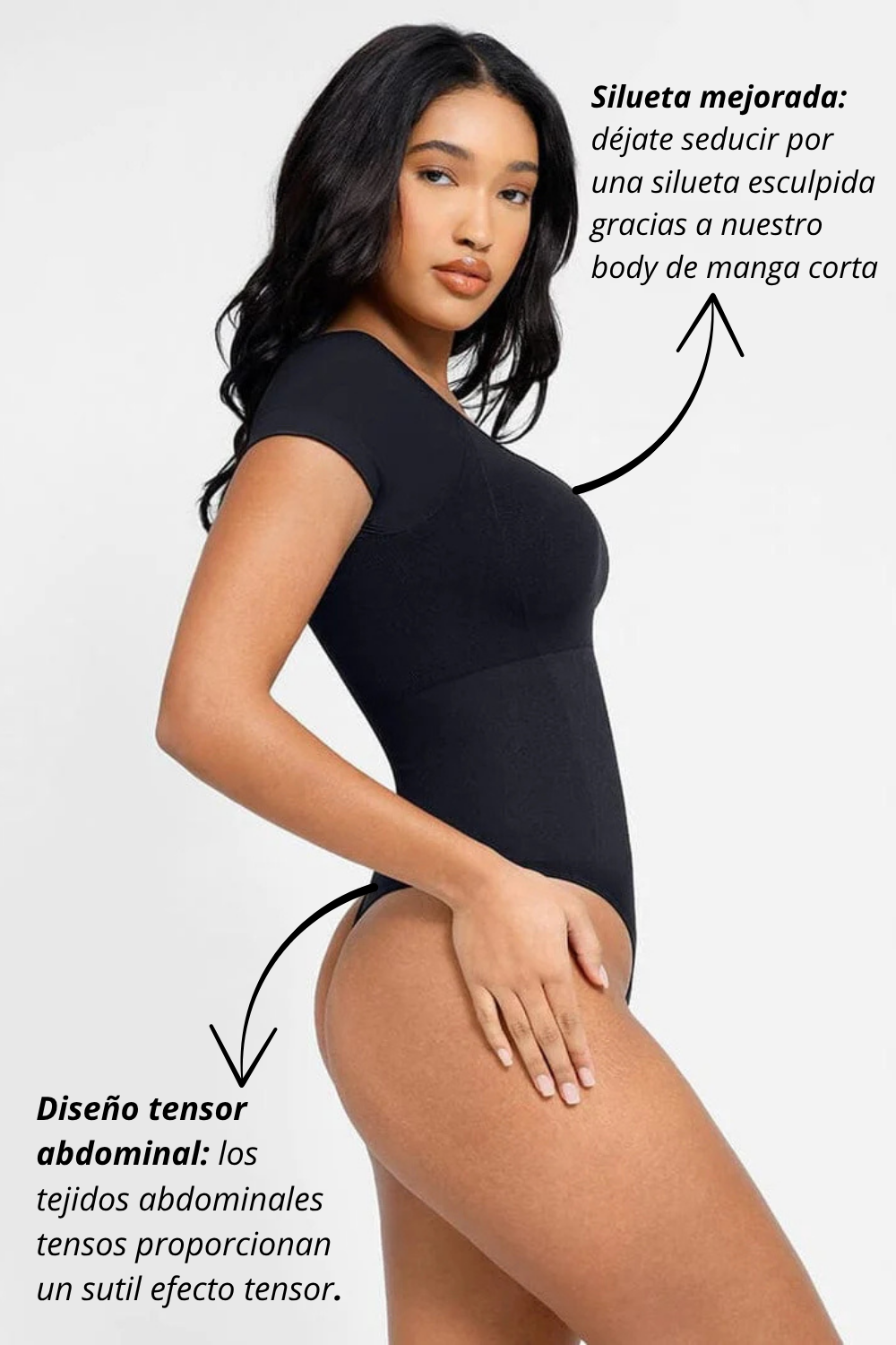 EMPRYX™ - El Body Reductor de Manga Corta