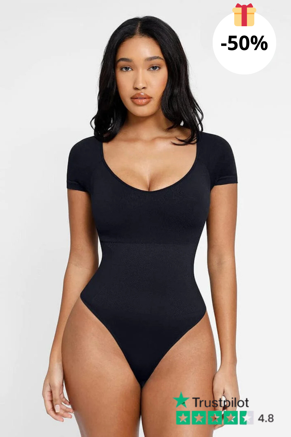 EMPRYX™ - El Body Reductor de Manga Corta