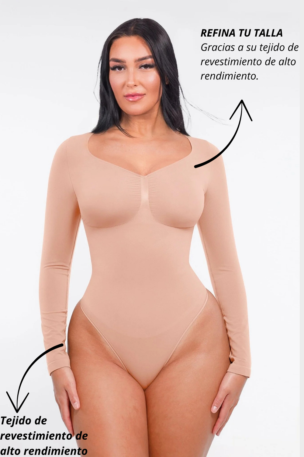 EMPRYX™ - El Body Moldeador de Manga Larga